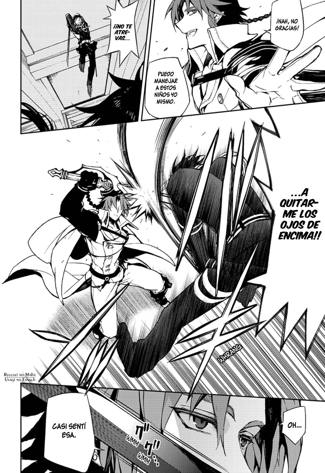 Owari no Seraph Capitulo 32: Crowley toma el control página 22