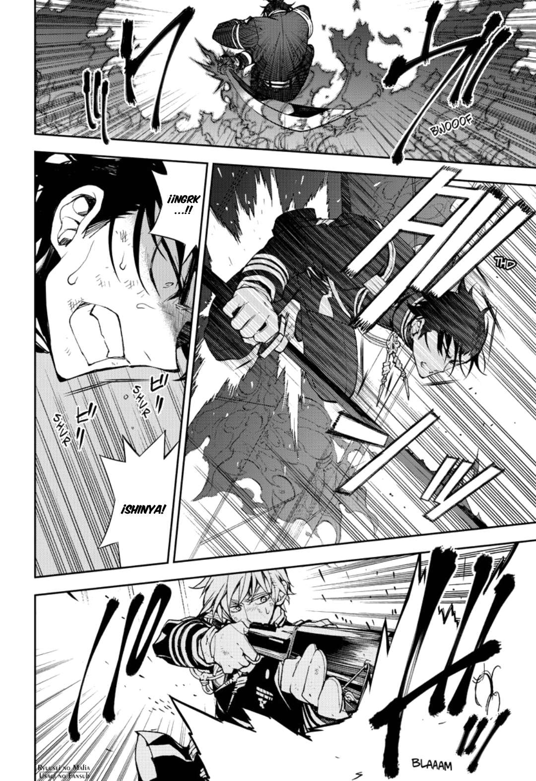 Owari no Seraph Capitulo 32: Crowley toma el control página 24