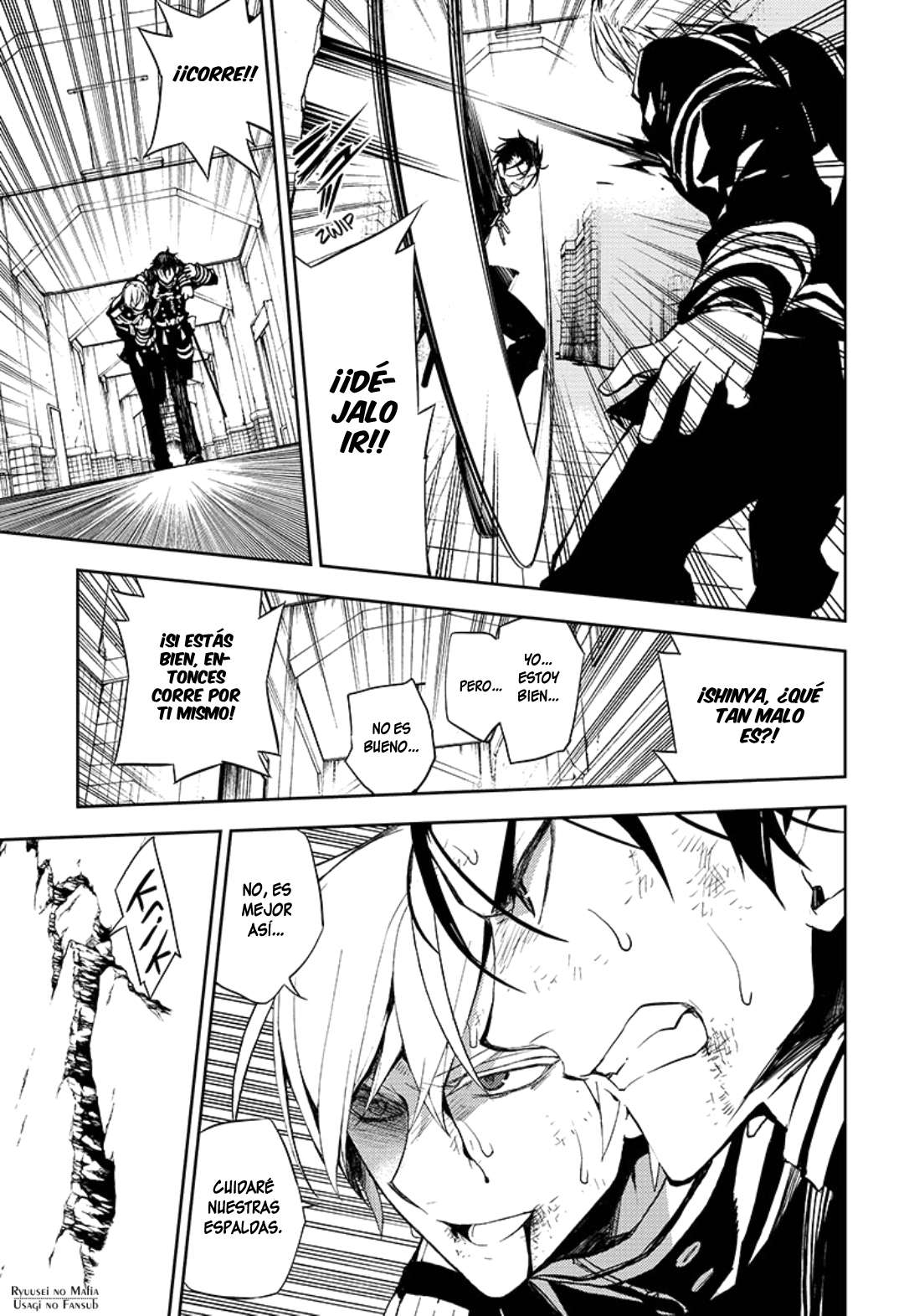 Owari no Seraph Capitulo 32: Crowley toma el control página 27