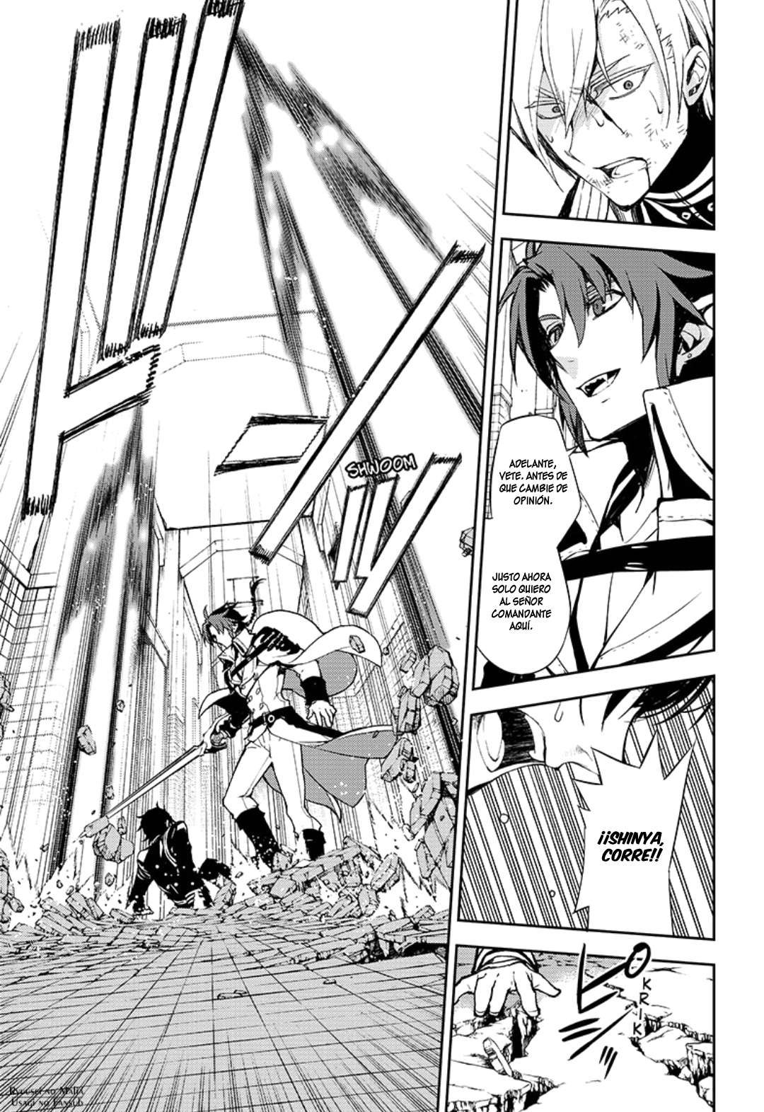 Owari no Seraph Capitulo 32: Crowley toma el control página 31