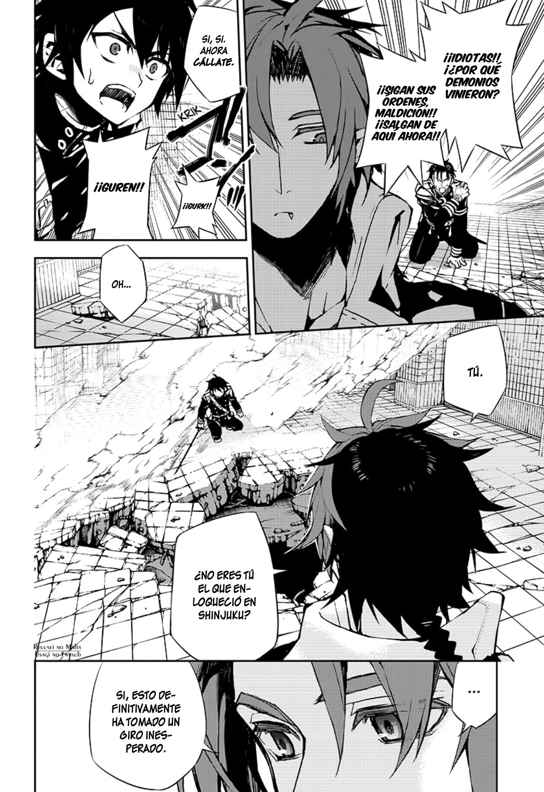 Owari no Seraph Capitulo 33: Canción de cuna del demonio página 13