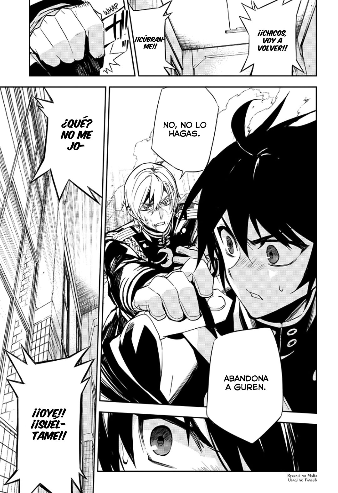 Owari no Seraph Capitulo 33: Canción de cuna del demonio página 14