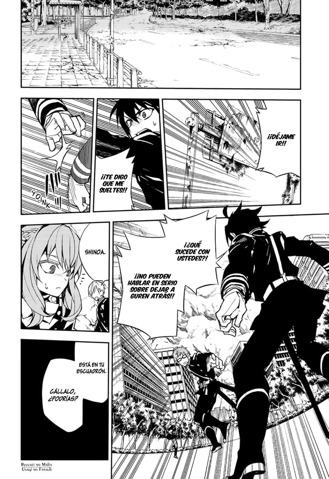 Owari no Seraph Capitulo 33: Canción de cuna del demonio página 23