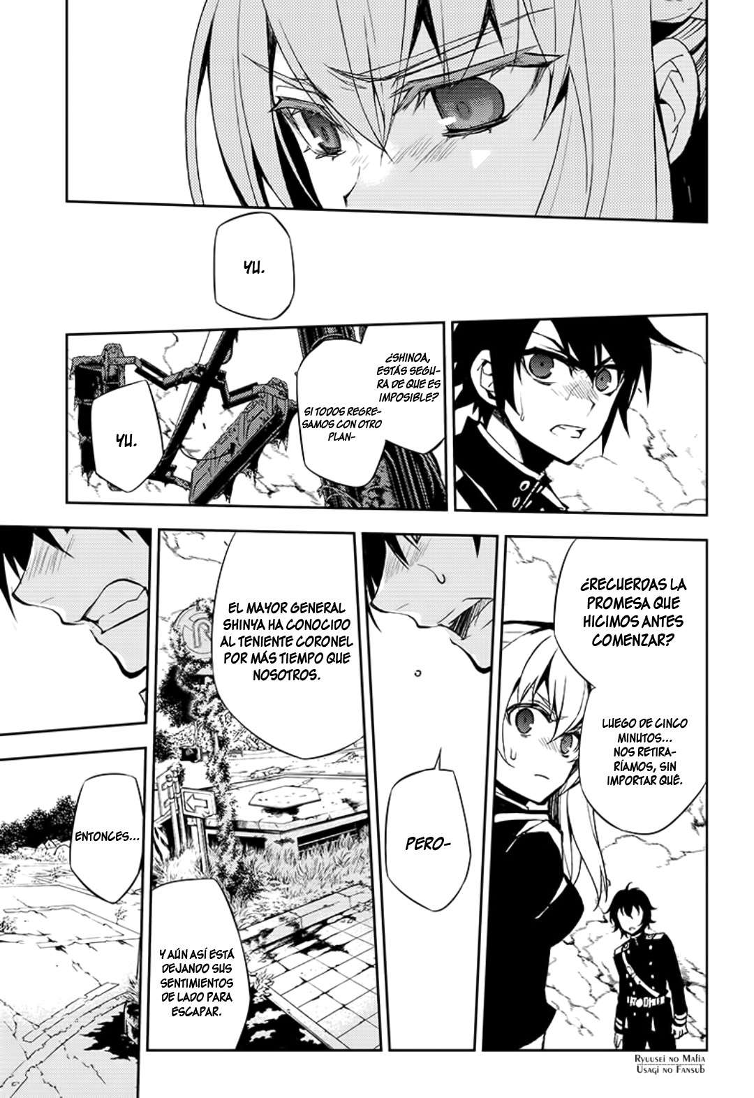 Owari no Seraph Capitulo 33: Canción de cuna del demonio página 24