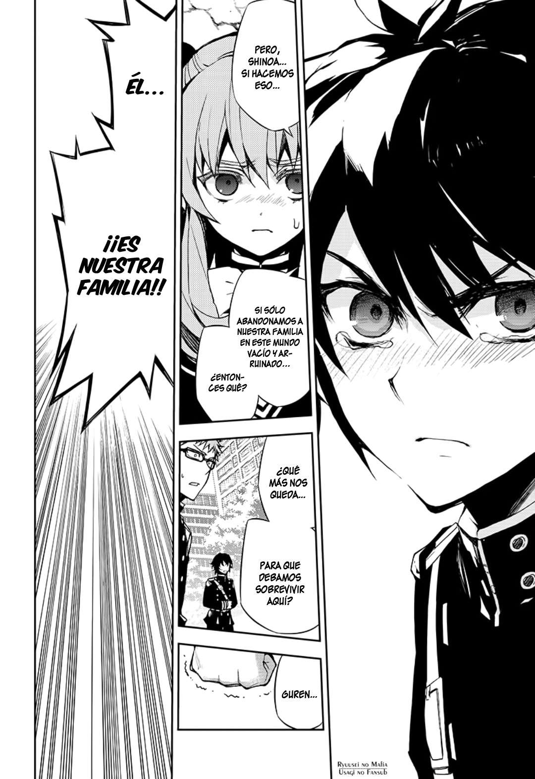 Owari no Seraph Capitulo 33: Canción de cuna del demonio página 27