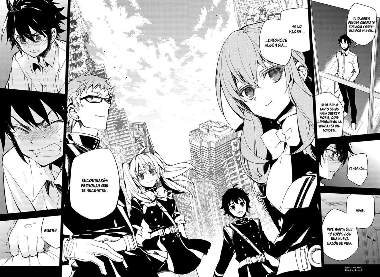 Owari no Seraph Capitulo 33: Canción de cuna del demonio página 36
