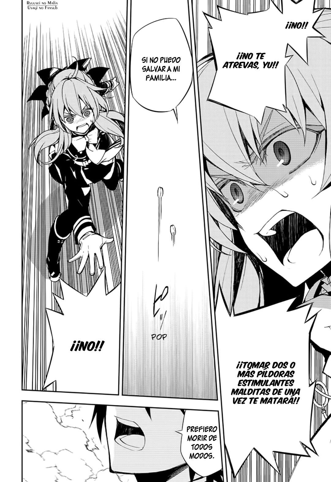 Owari no Seraph Capitulo 33: Canción de cuna del demonio página 41