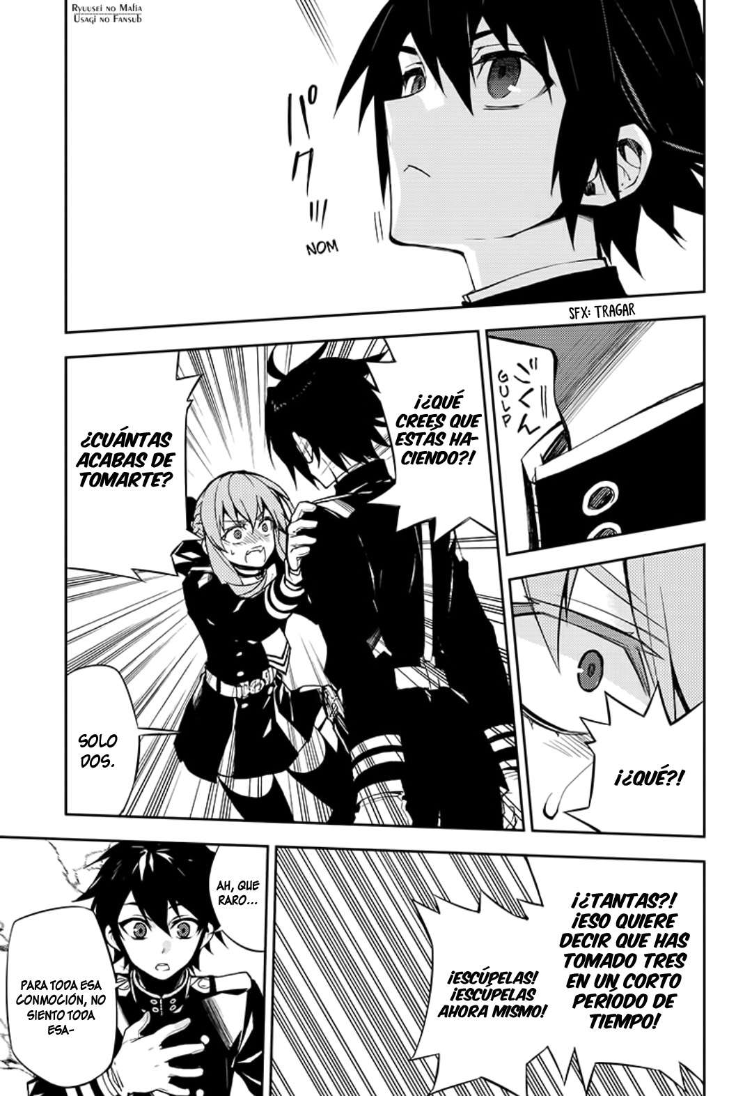 Owari no Seraph Capitulo 33: Canción de cuna del demonio página 42