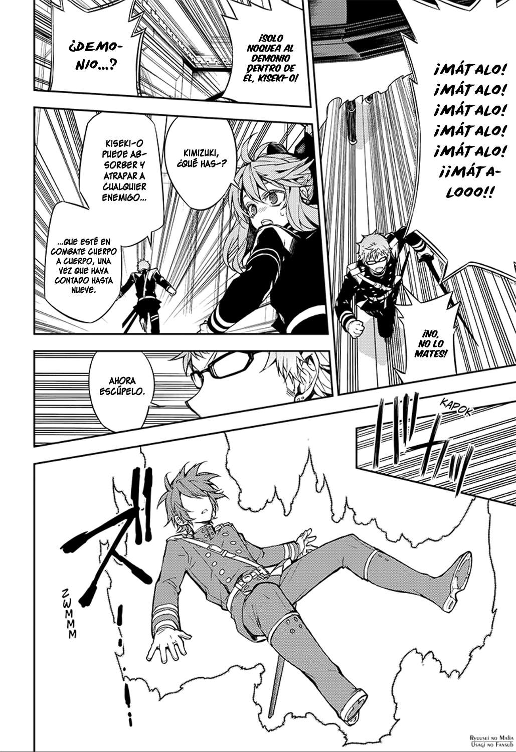 Owari no Seraph Capitulo 34: El poder de Asura página 34
