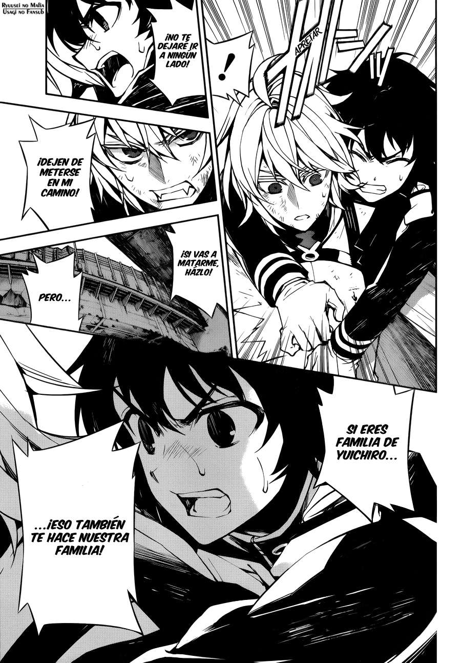 Owari no Seraph Capitulo 35: Aliados Traidores página 26