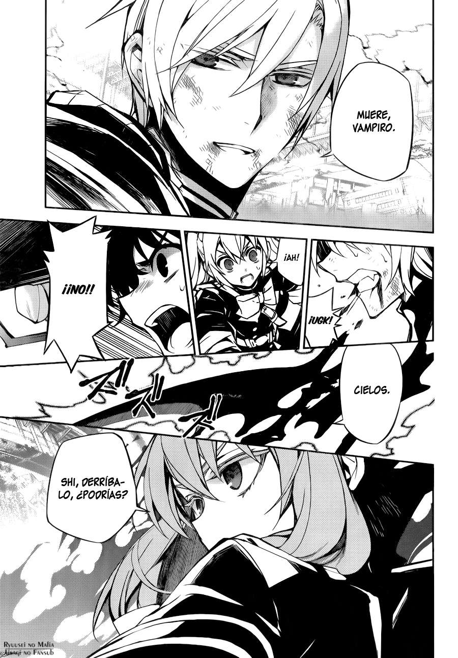 Owari no Seraph Capitulo 35: Aliados Traidores página 28