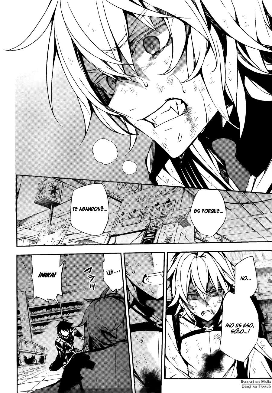 Owari no Seraph Capitulo 36: Yuu y Mika página 29