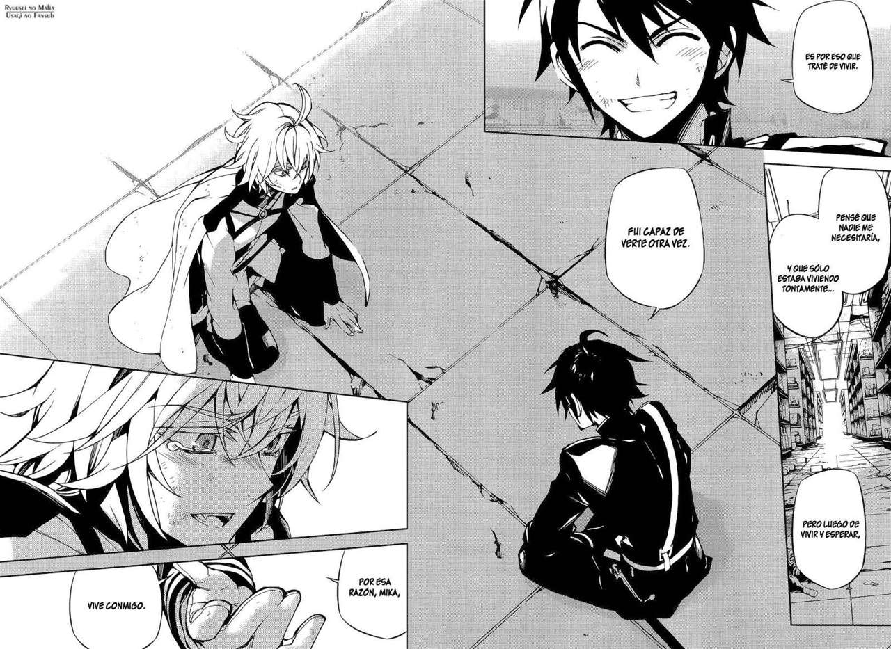 Owari no Seraph Capitulo 37: Familia y Monstruo página 10