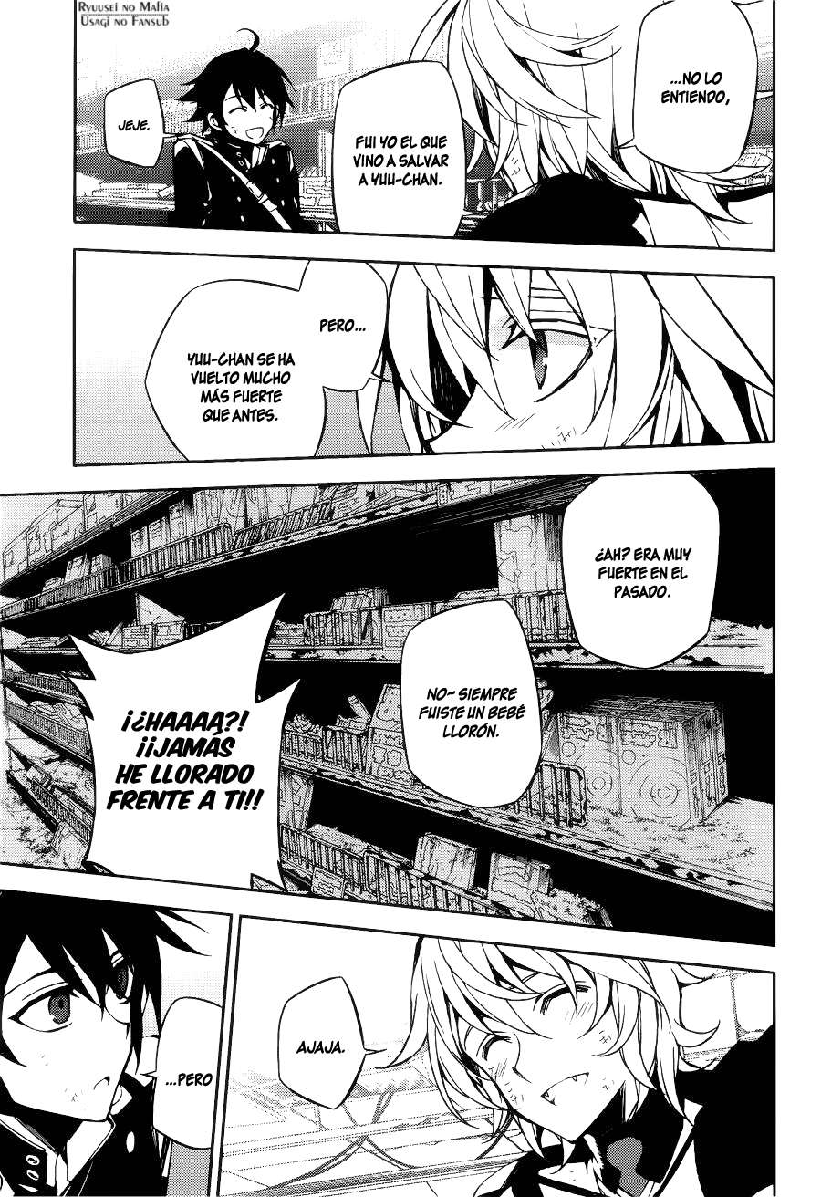Owari no Seraph Capitulo 37: Familia y Monstruo página 12