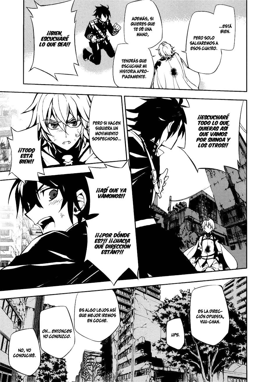 Owari no Seraph Capitulo 37: Familia y Monstruo página 24