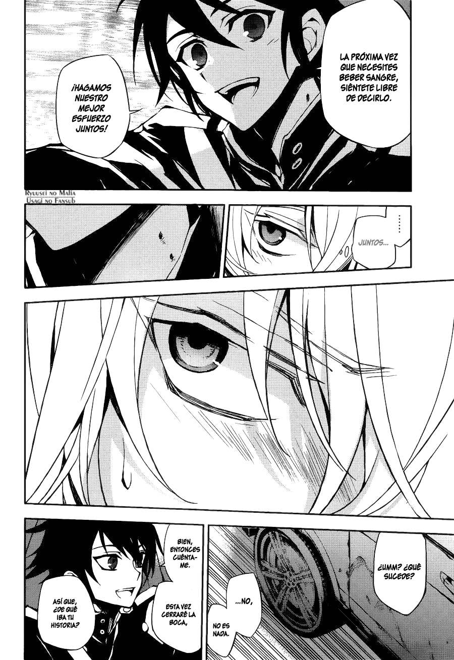 Owari no Seraph Capitulo 37: Familia y Monstruo página 27