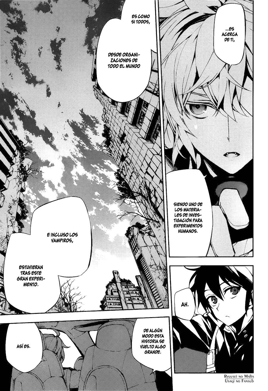Owari no Seraph Capitulo 37: Familia y Monstruo página 28
