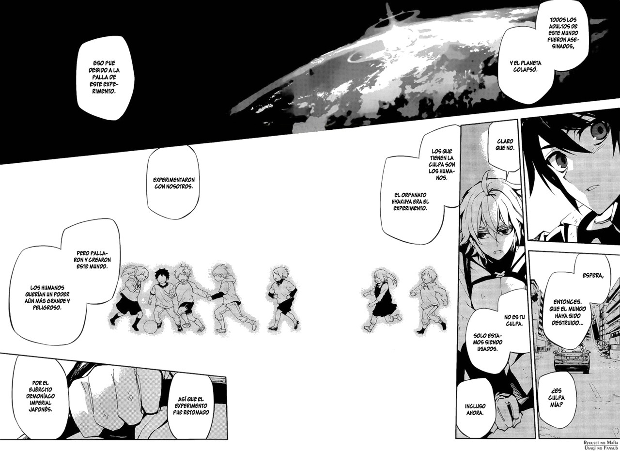 Owari no Seraph Capitulo 37: Familia y Monstruo página 29