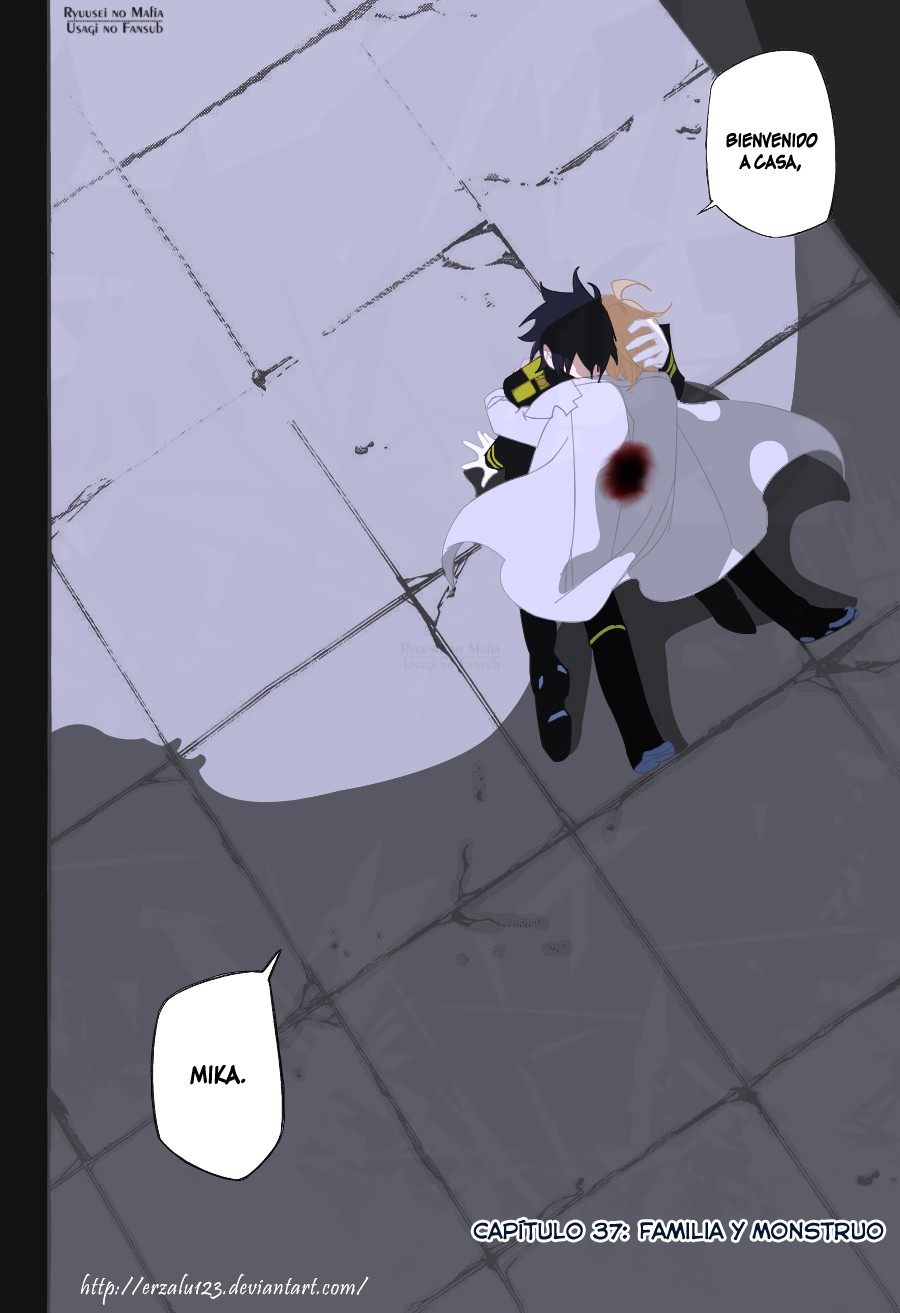 Owari no Seraph Capitulo 37: Familia y Monstruo página 3
