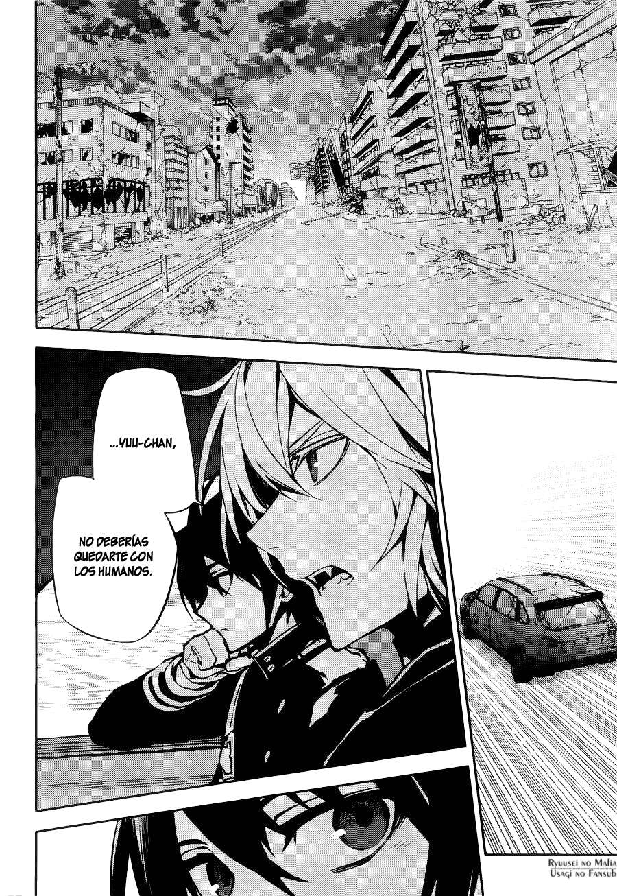 Owari no Seraph Capitulo 37: Familia y Monstruo página 37