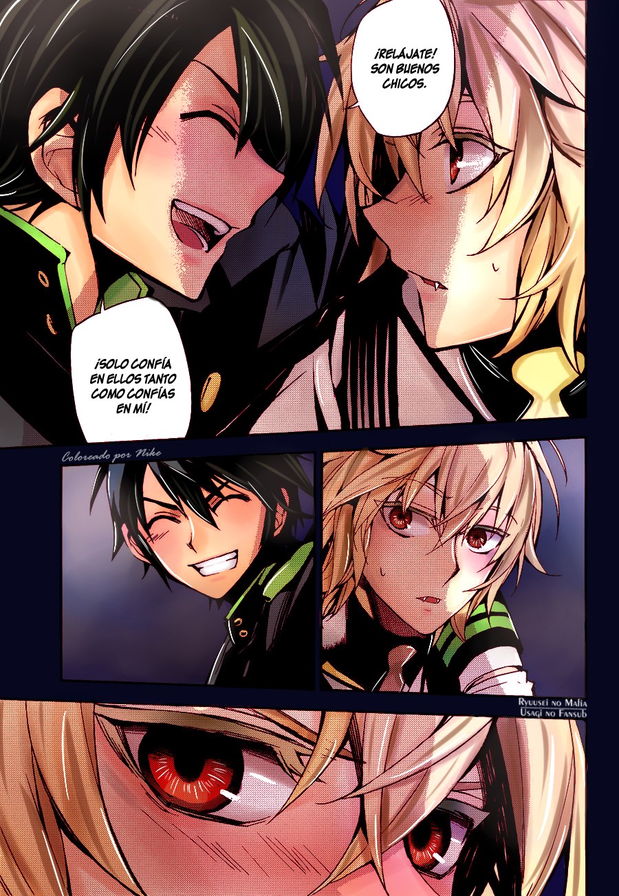 Owari no Seraph Capitulo 37: Familia y Monstruo página 42