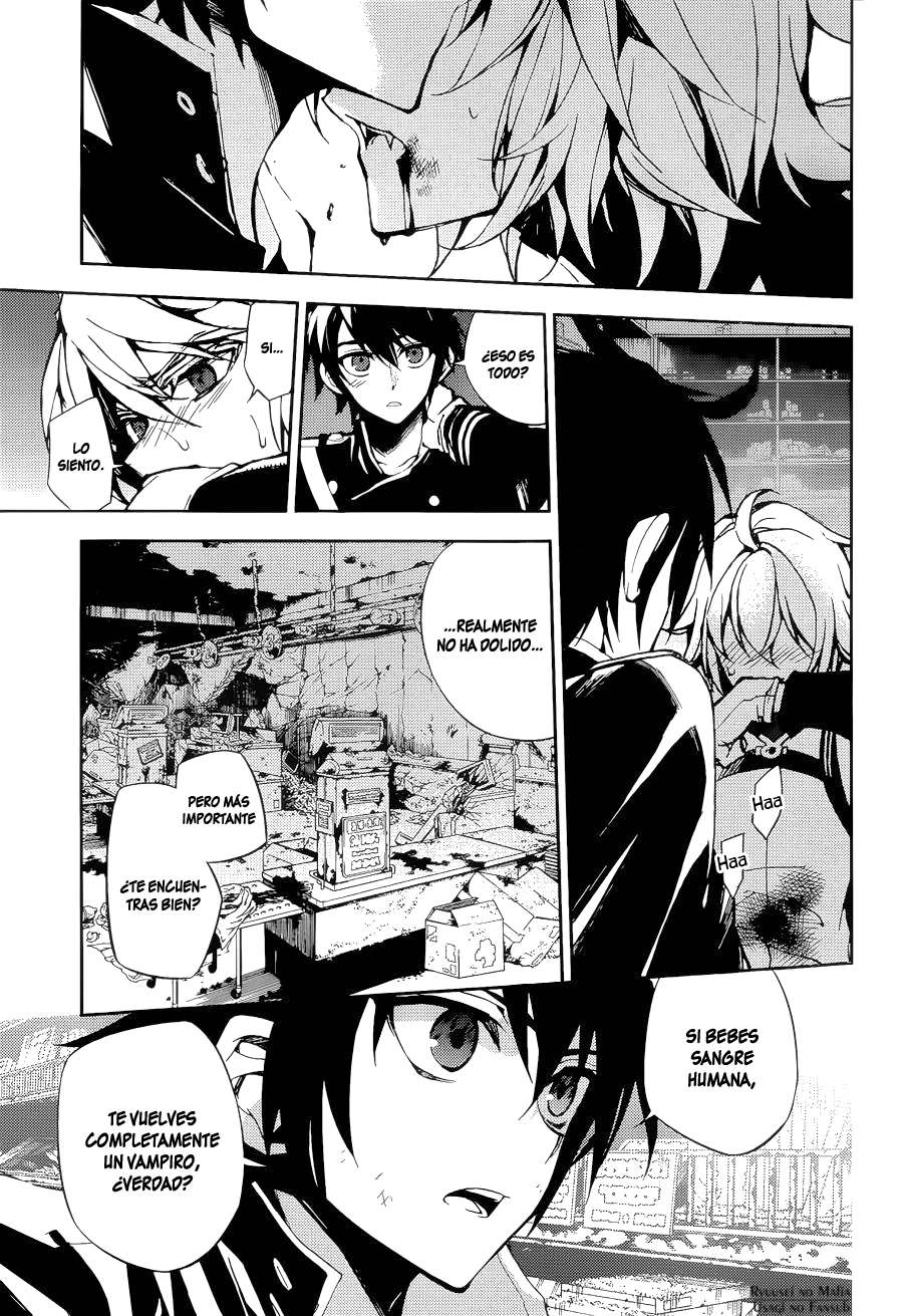 Owari no Seraph Capitulo 37: Familia y Monstruo página 6
