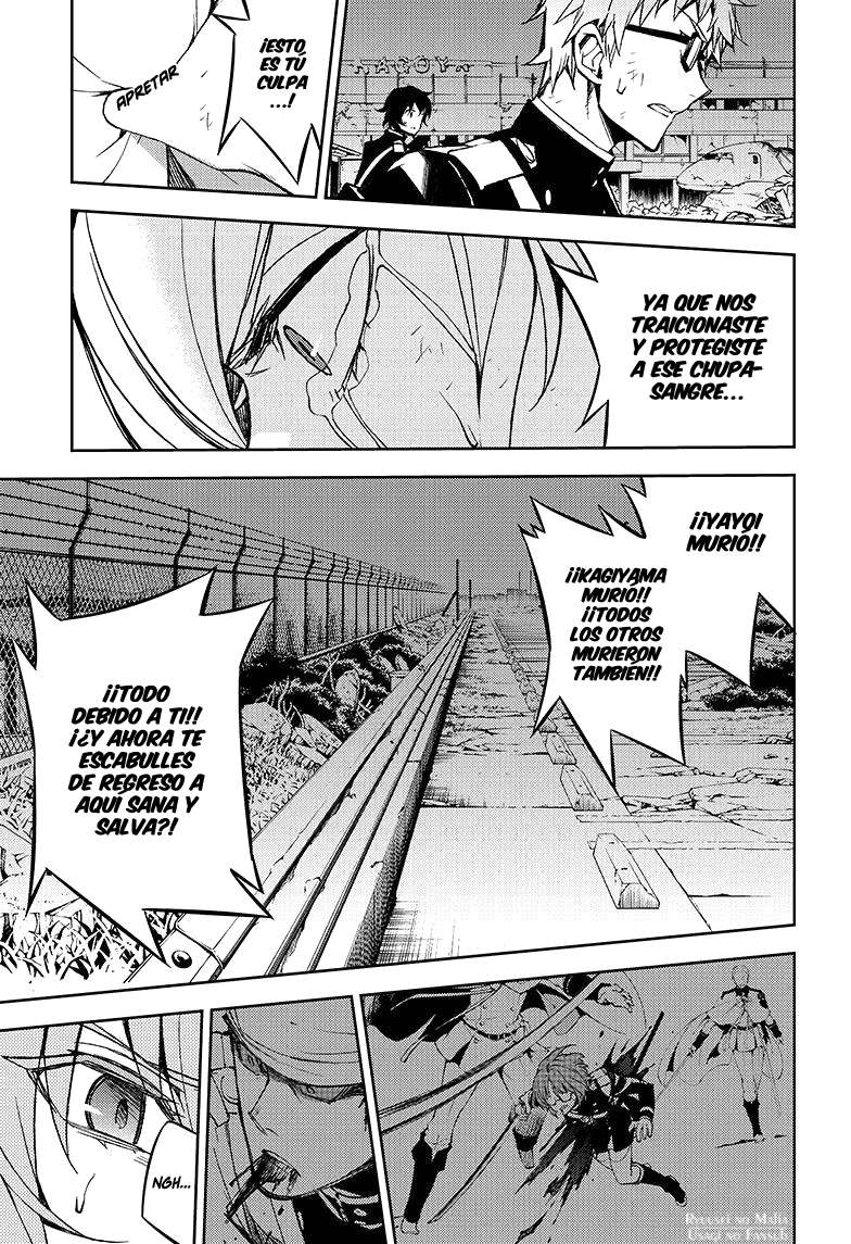 Owari no Seraph Capitulo 38: El Namanari despierta página 8