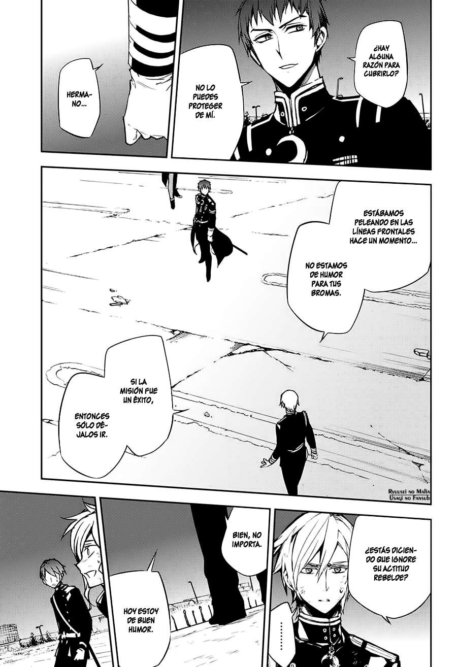 Owari no Seraph Capitulo 39: El inicio del plan página 32