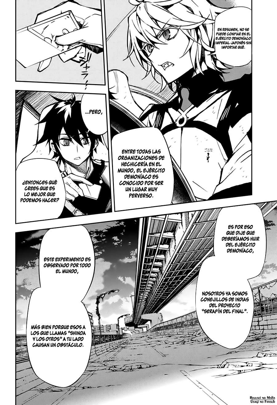 Owari no Seraph Capitulo 39: El inicio del plan página 8