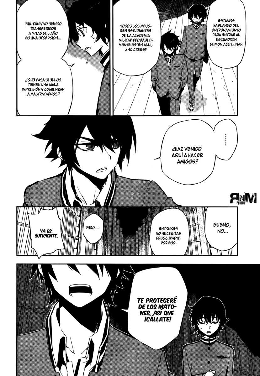 Owari no Seraph Capitulo 4: Enemigos Declarados página 10