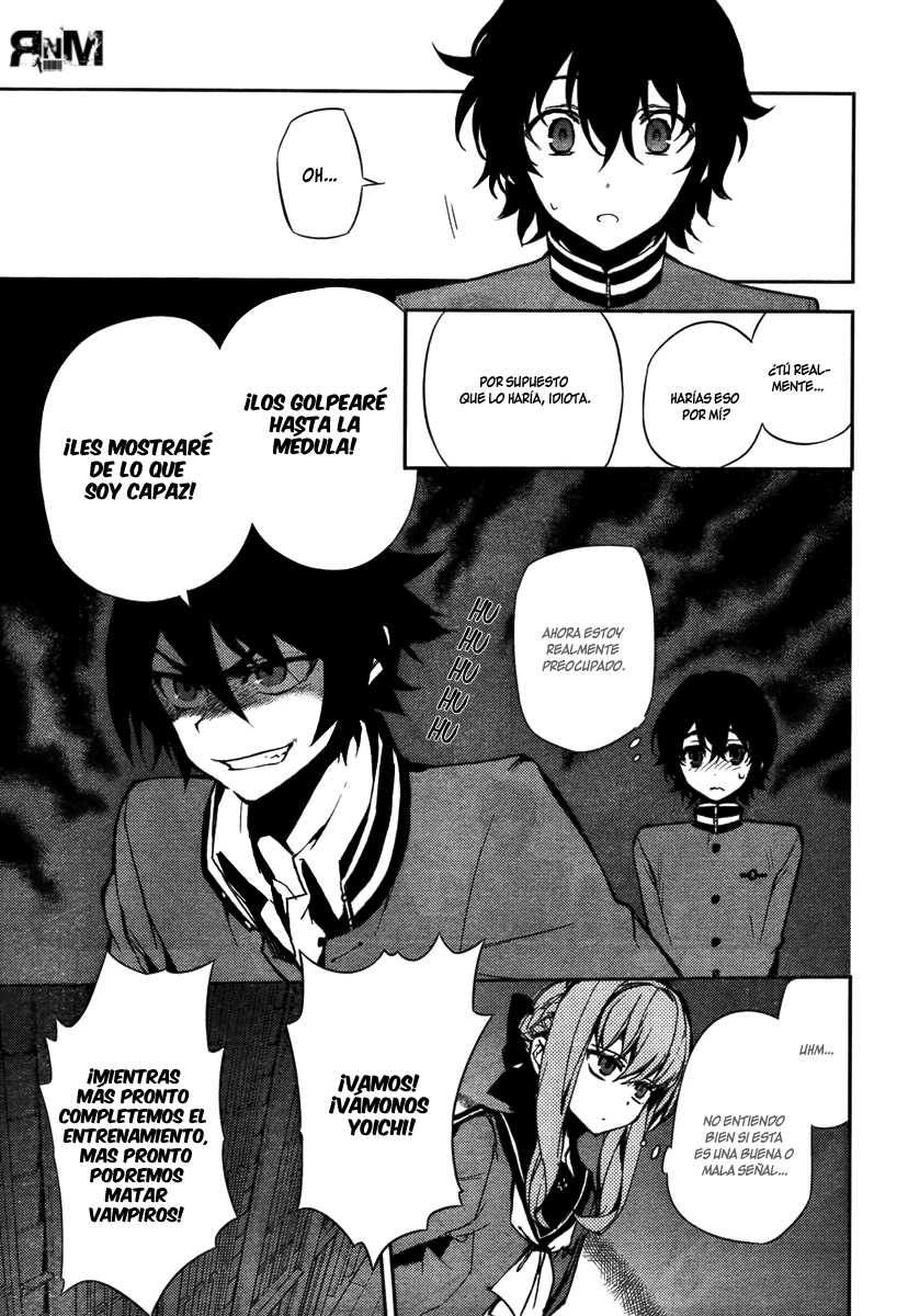 Owari no Seraph Capitulo 4: Enemigos Declarados página 11