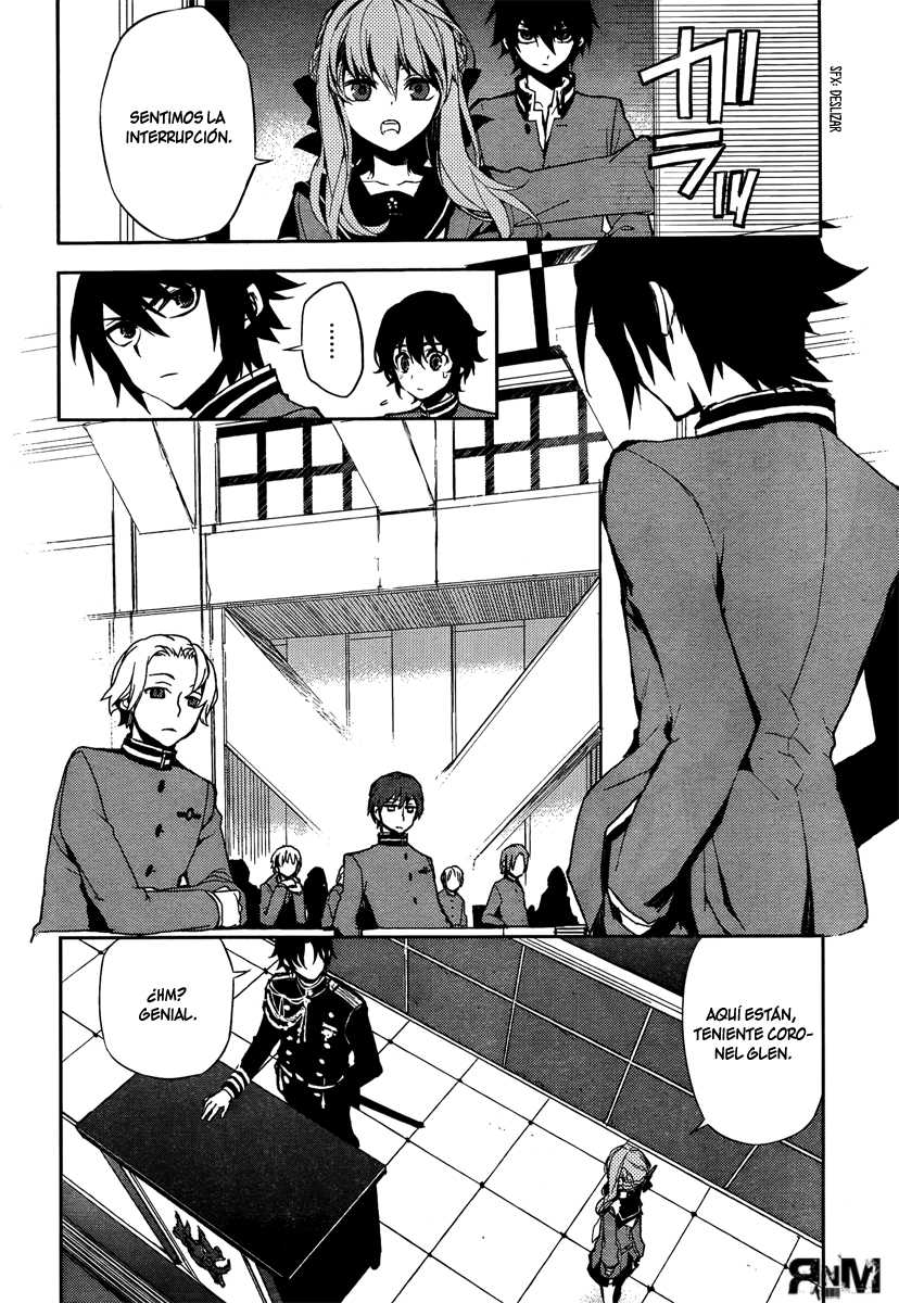 Owari no Seraph Capitulo 4: Enemigos Declarados página 12