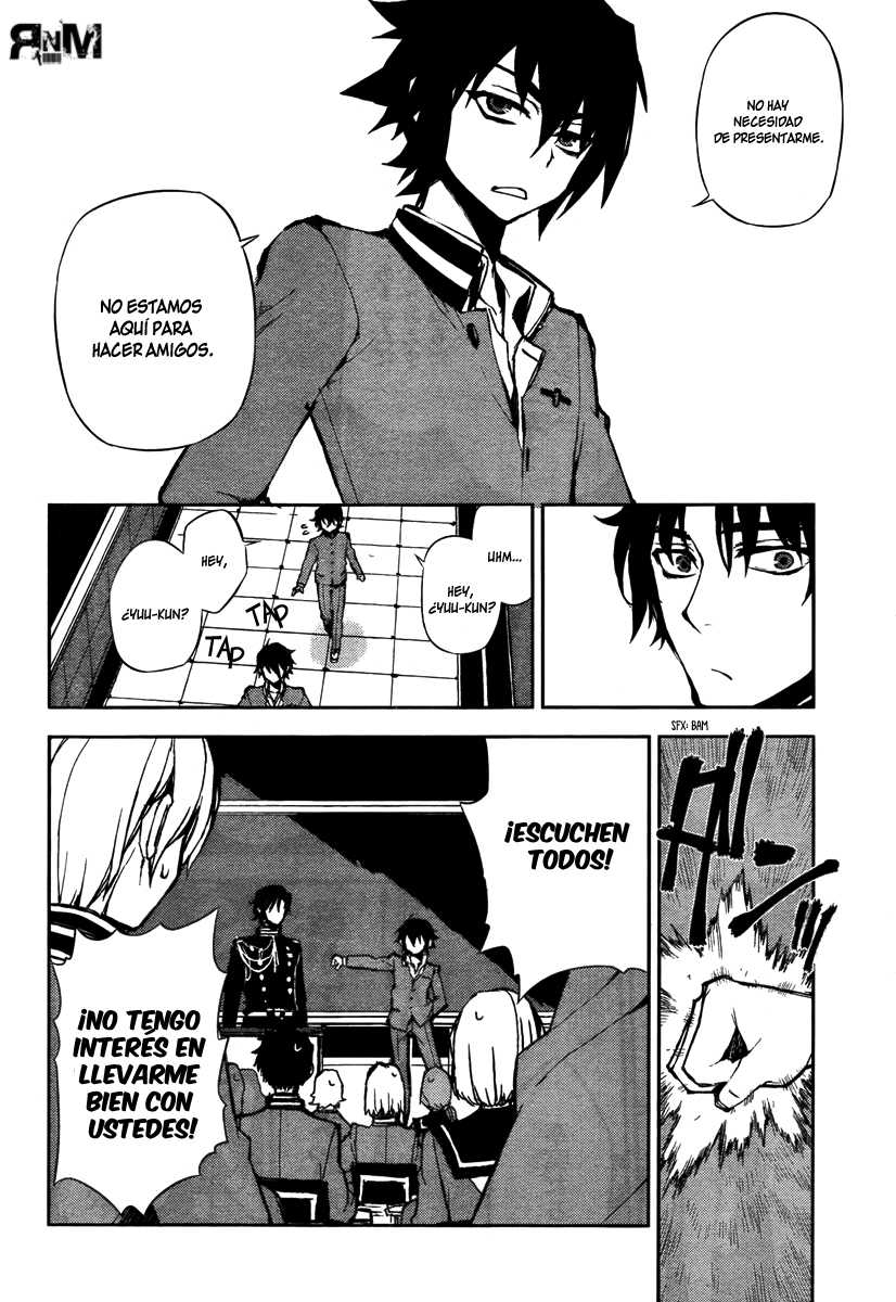 Owari no Seraph Capitulo 4: Enemigos Declarados página 14