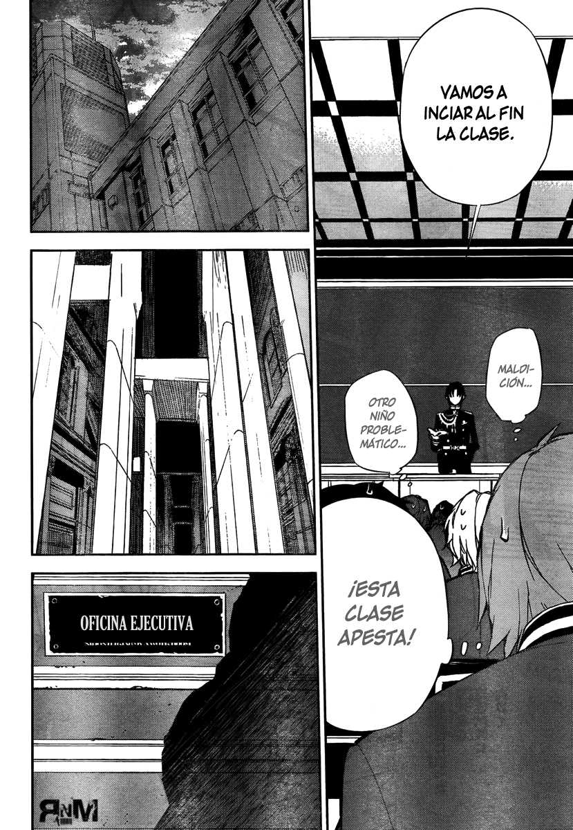 Owari no Seraph Capitulo 4: Enemigos Declarados página 22