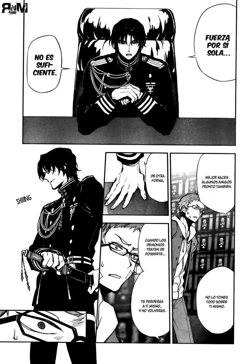 Owari no Seraph Capitulo 4: Enemigos Declarados página 29