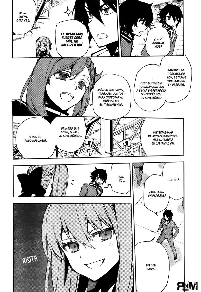 Owari no Seraph Capitulo 4: Enemigos Declarados página 32