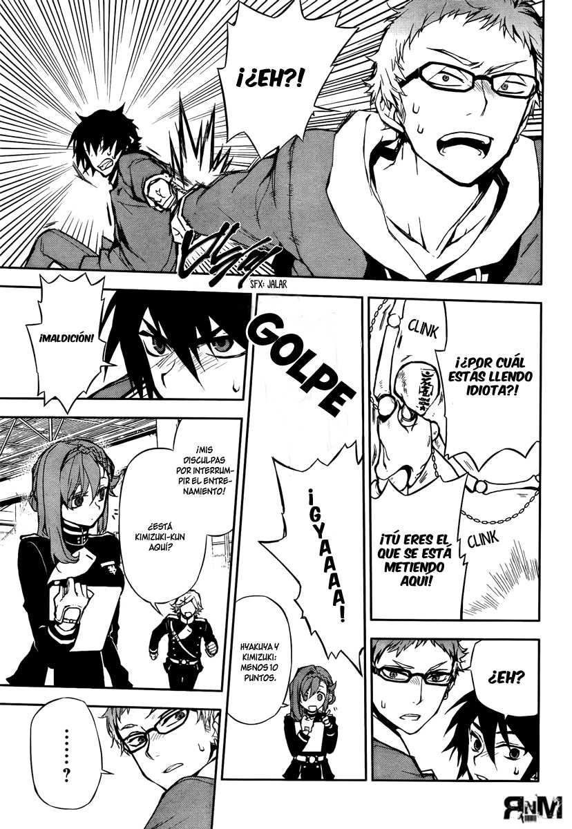 Owari no Seraph Capitulo 4: Enemigos Declarados página 37