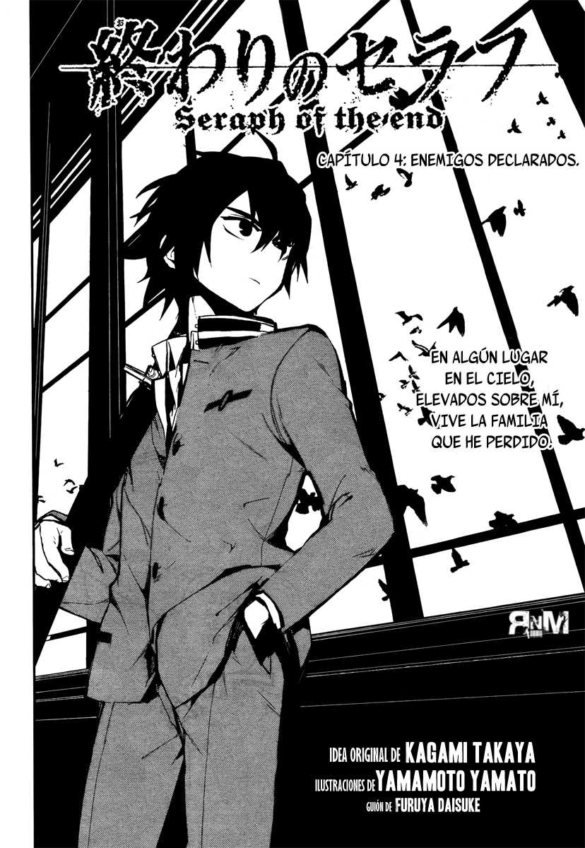 Owari no Seraph Capitulo 4: Enemigos Declarados página 6