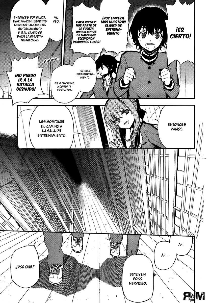 Owari no Seraph Capitulo 4: Enemigos Declarados página 9