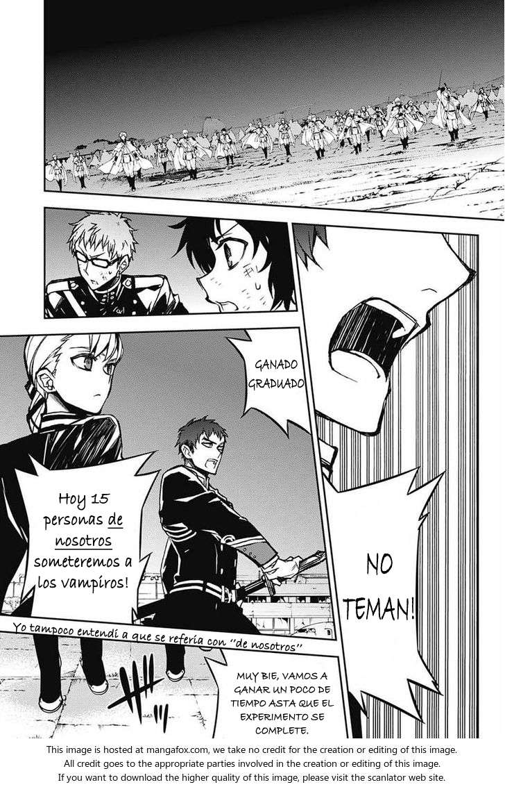 Owari no Seraph Capitulo 40: Trompeta de la Desruccion página 11
