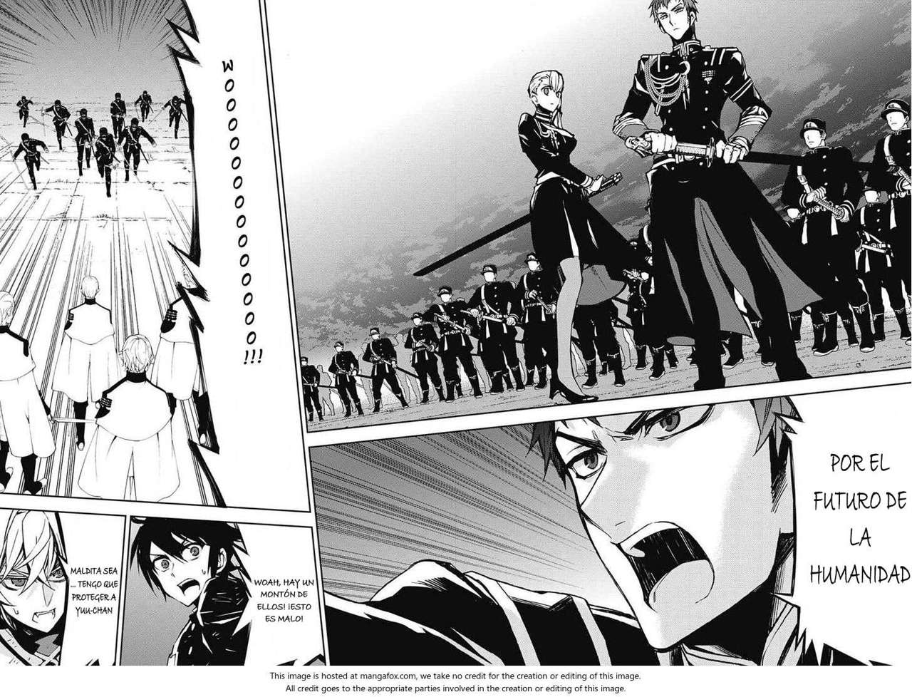 Owari no Seraph Capitulo 40: Trompeta de la Desruccion página 12