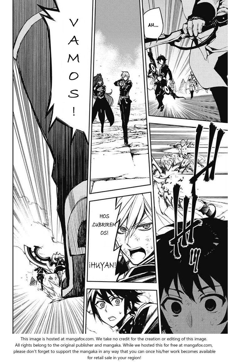 Owari no Seraph Capitulo 40: Trompeta de la Desruccion página 13