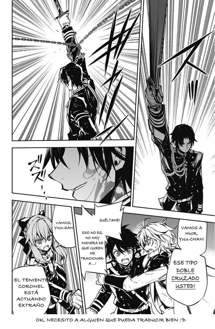 Owari no Seraph Capitulo 40: Trompeta de la Desruccion página 19