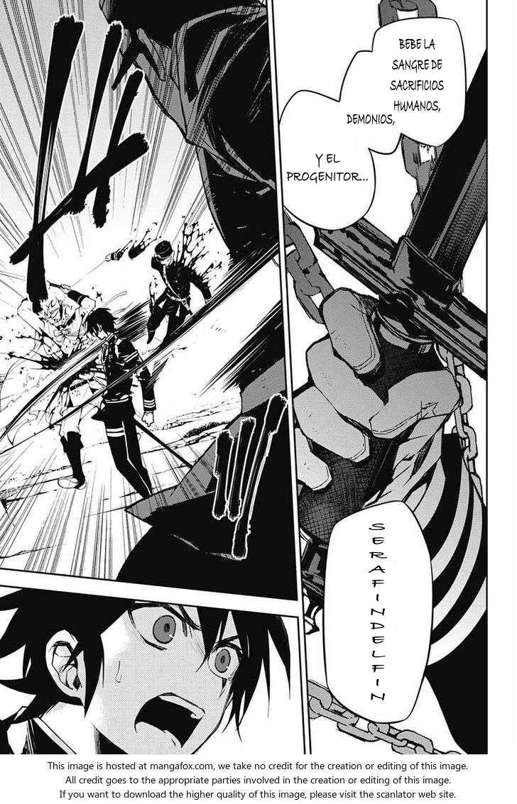 Owari no Seraph Capitulo 40: Trompeta de la Desruccion página 20