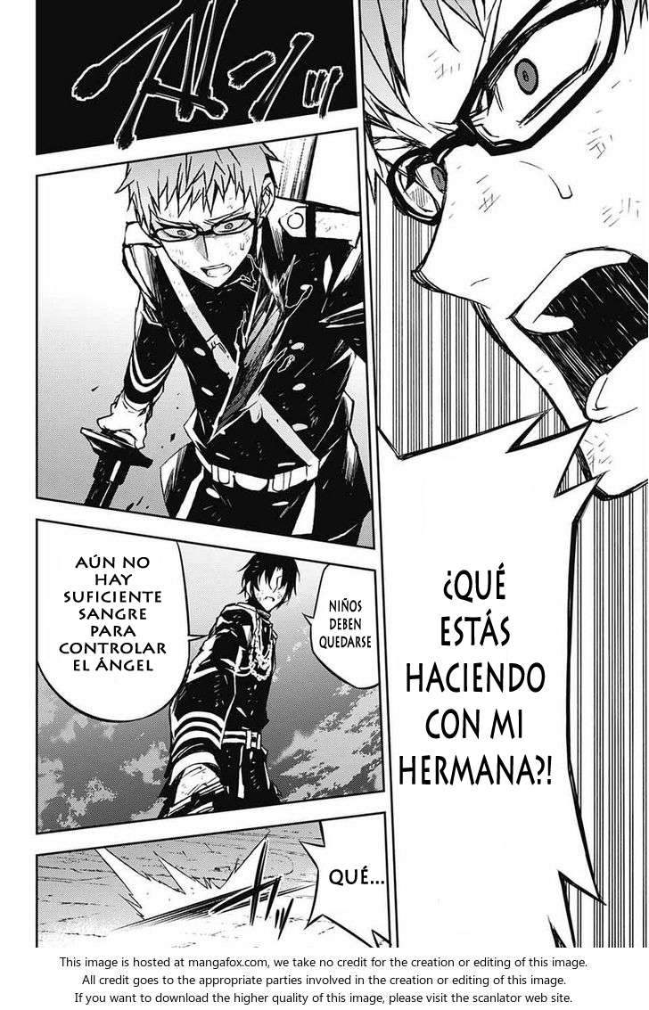 Owari no Seraph Capitulo 40: Trompeta de la Desruccion página 28