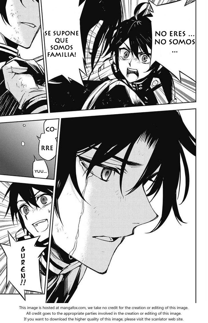 Owari no Seraph Capitulo 40: Trompeta de la Desruccion página 31