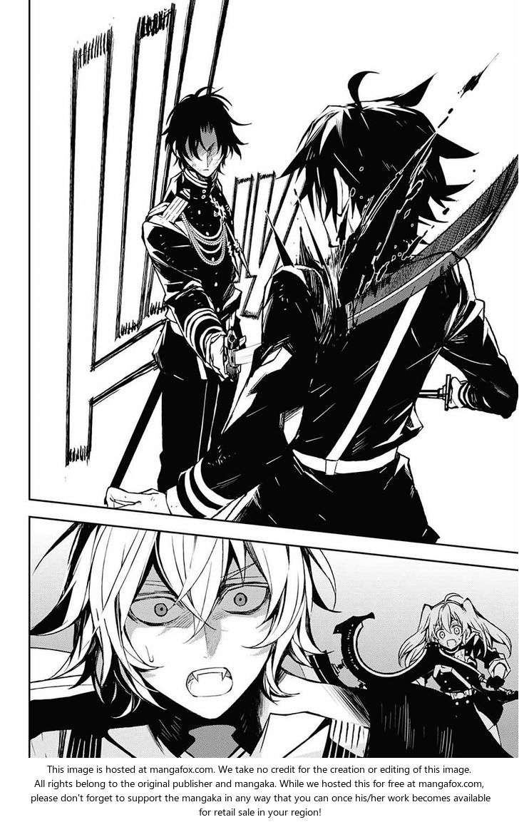 Owari no Seraph Capitulo 40: Trompeta de la Desruccion página 33