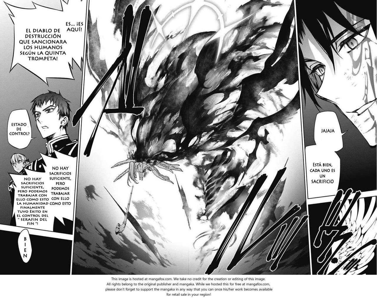 Owari no Seraph Capitulo 40: Trompeta de la Desruccion página 35
