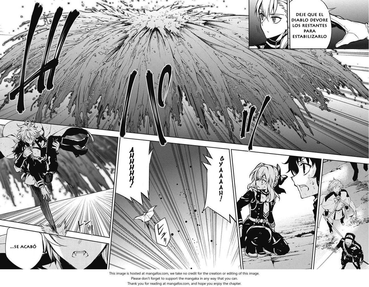 Owari no Seraph Capitulo 40: Trompeta de la Desruccion página 36