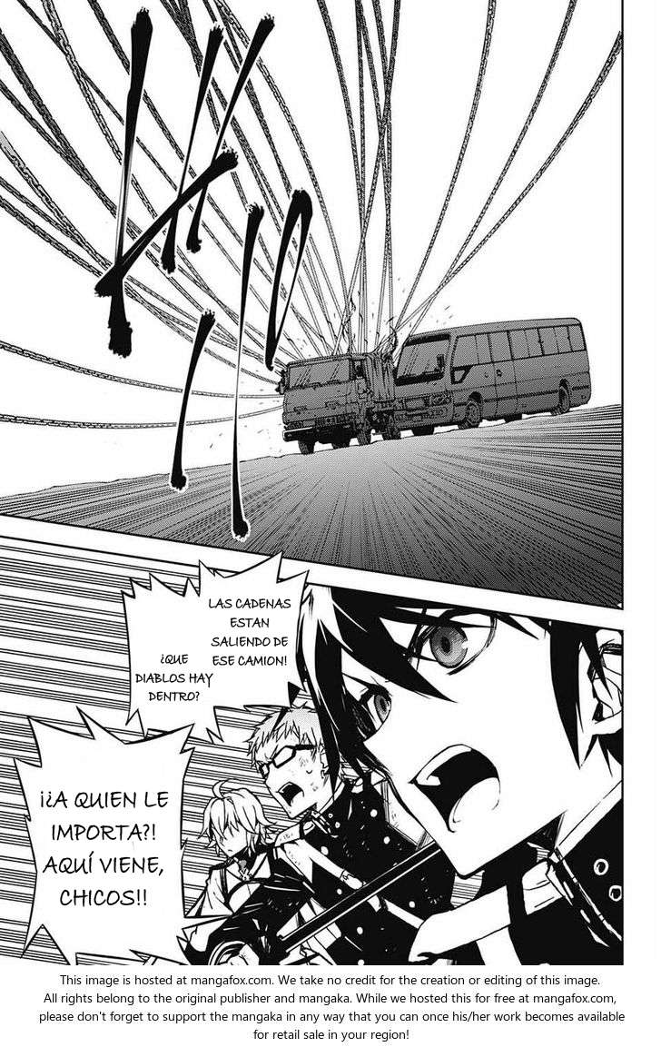 Owari no Seraph Capitulo 40: Trompeta de la Desruccion página 8